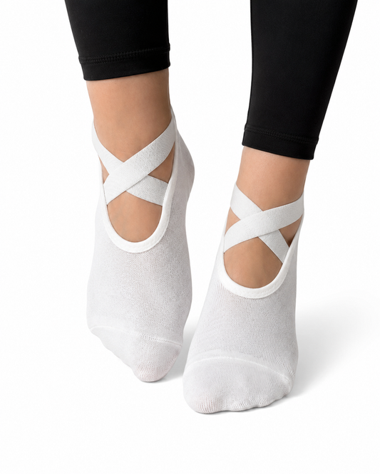 Chaussettes de pilates antidérapantes