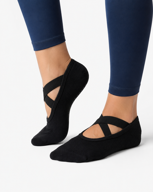Chaussettes de pilates antidérapantes