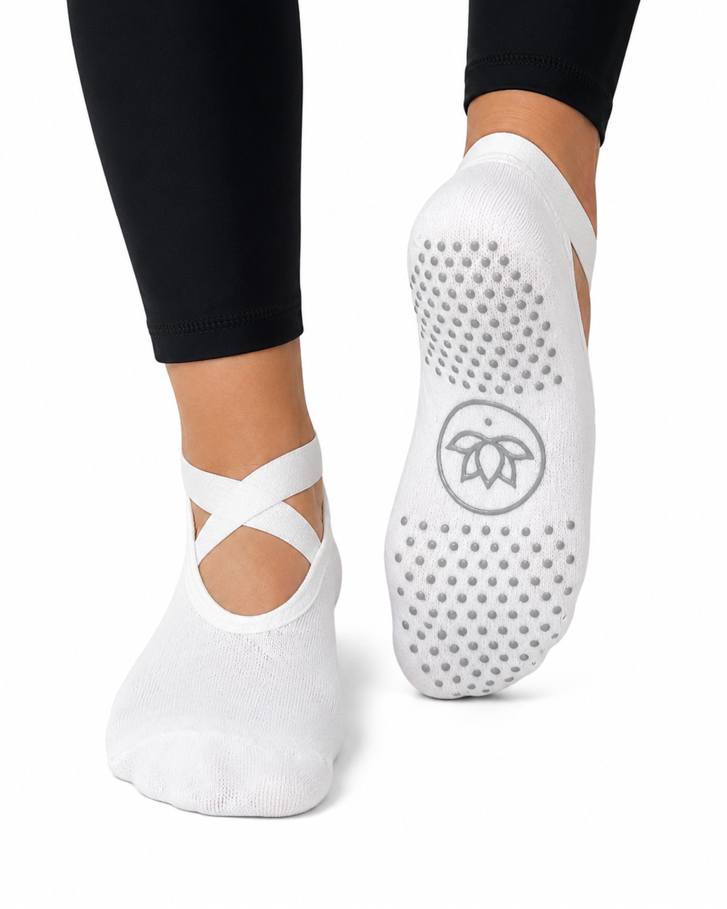 Chaussettes de pilates antidérapantes